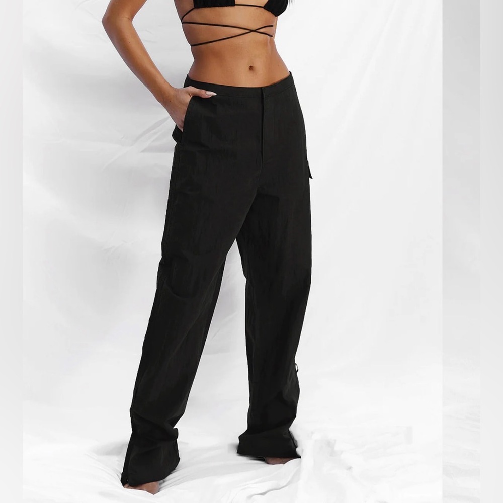 Black all things golden cargo Women's Pants